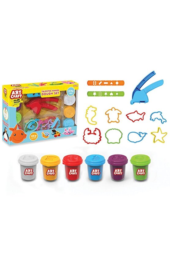 Yetenekli Eller Hamur Seti - Oyun Hamuru Seti - Hamur Setleri - Hamur Kalıpları