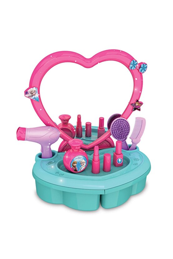 Frozen Güzellik Salonu - Güzellik Setleri - Kuaför Oyuncak Seti