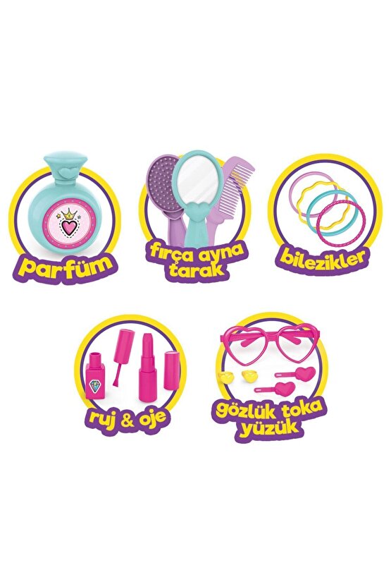 Candy & Ken Kutulu Güzellik Seti - Güzellik Setleri - Kuaför Oyuncak Seti