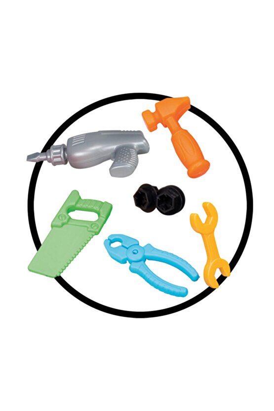 Teknik Tamir Seti Çocuk Oyuncak Tamir Tezgahı-1702