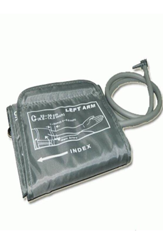Pilli Yedek Manşon Dijital Tansiyon Aletleri Için (22-32 Cm Genişlik) Yok Kol Manuel