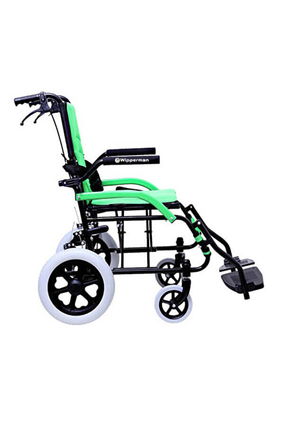 Alüminyum Özellikli Manuel Katlanabilir Refakatçi Hasta Yaşlı Engelli Tekerlekli Sandalyesi