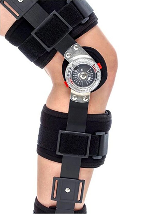 ORLEX Açı Ayarlı Breys (Butonlu) Adjustable Knee Brace (With Button) (Kısa 47 cm)