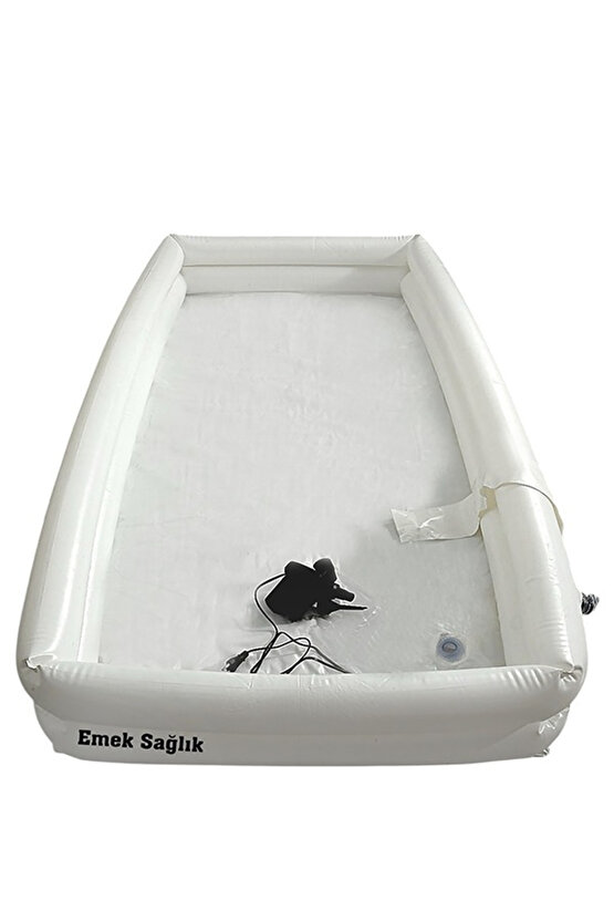İstediğiniz Zaman Motorla Şişirip Hasta Karyolasının Üzerinde Kullanabileceğiniz Hasta Yıkama Havuzu