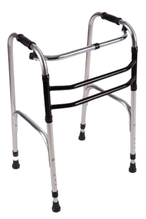 Walker Yürüteç Hareketli Katlanabilir Walker - Demir Ve Profil Walker