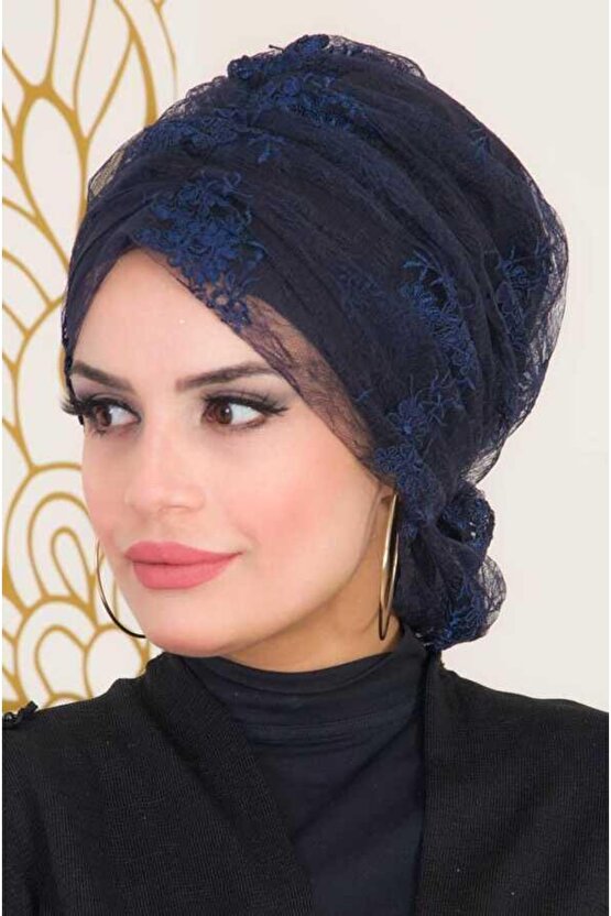 Abiye Tokalı Bone - 60100