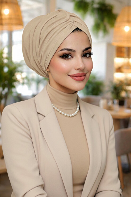 Kemik Rengi Büzgülü Salaş Bone