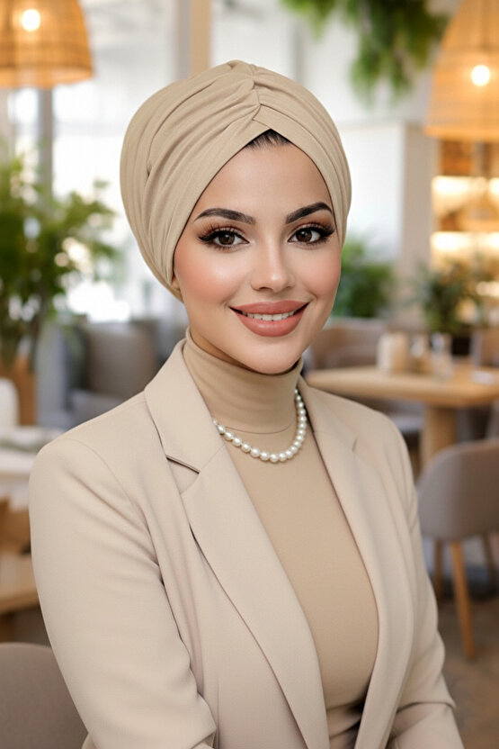 Kemik Rengi Büzgülü Salaş Bone