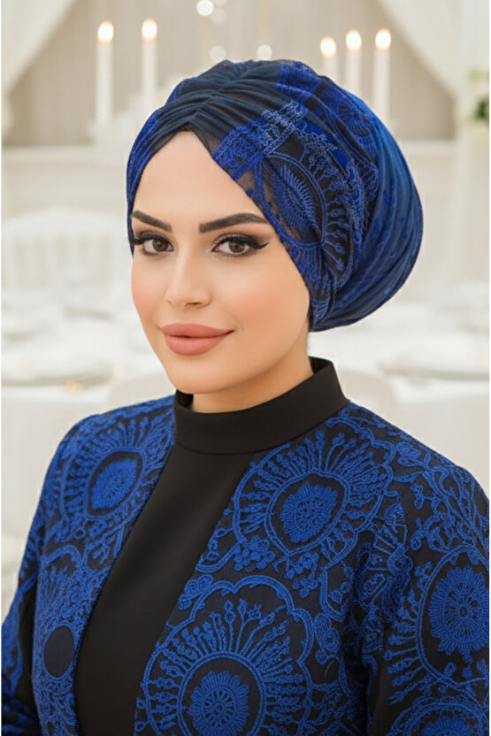 Saks Siyah Büzgülü Dolama Bone