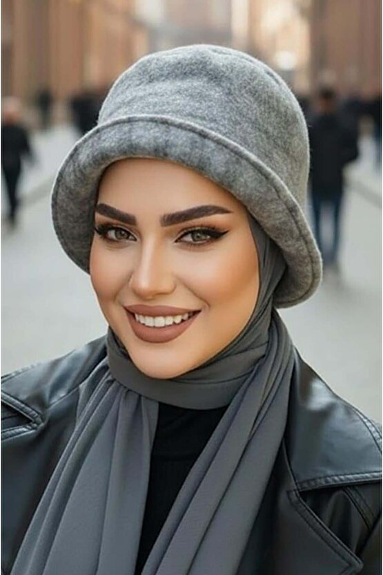 Füme Vintage Şapka