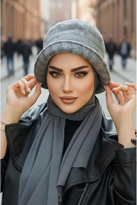 Füme Vintage Şapka