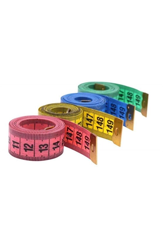 Mezura Standart Renkli 12 Adet