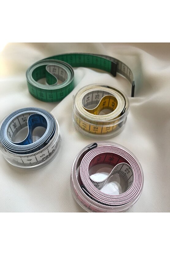 150 Cm (1.5 Mt) Çift Yönlü Kutulu Mezura ( 1 Adet )