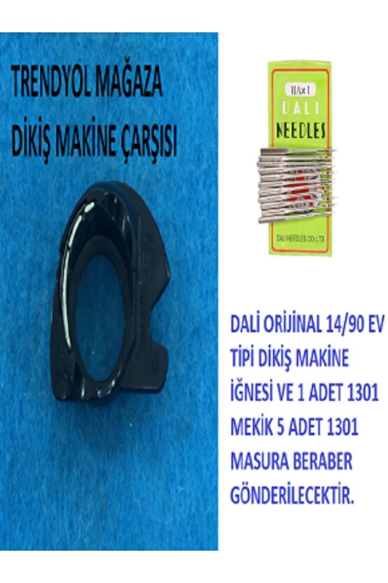 DİKİŞ MAKİNE ÇARŞISI SİNGER 1301-1288-1280 MODEL MAKİNE Mekik-5 MASURA VE DALİ 14 İĞNE 10 ADET