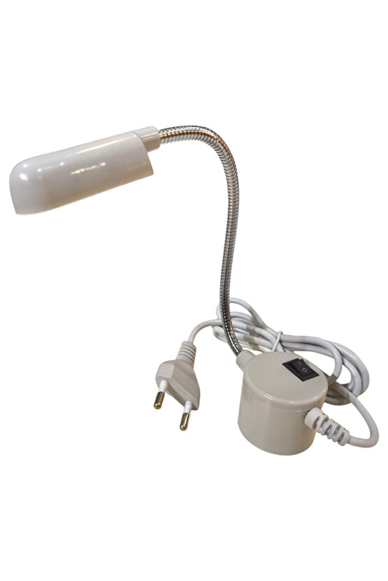 Spiral Dikiş Makinası Lambası Mıknatıslı 10 Ledli