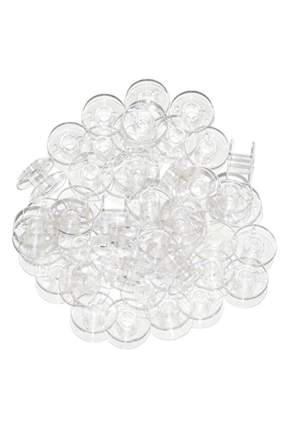 Ev Tipi Aile Dikiş Makinası 5 Adet Şeffaf Geniş Plastik Masura