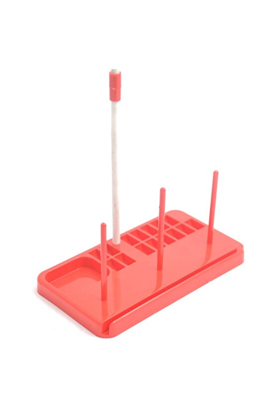 Ev Tipi Dikiş Makinesi Kırmızı Plastik Çardak Seti  TS-500