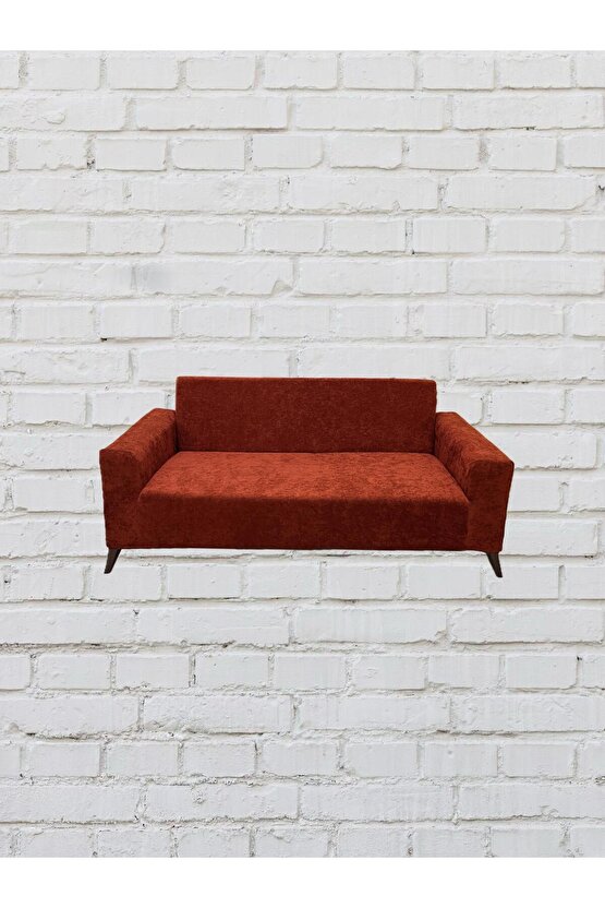 2li Koltuk Babyface Giydirme Koltuk Örtüsü(KİREMİT)