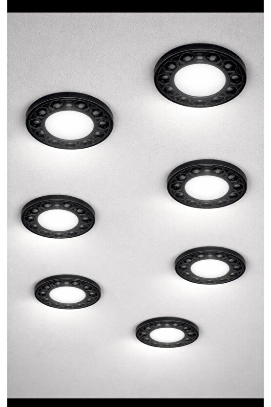 36 Watt, 3 Modlu Delik Çapı Ayarlanabilir 4000K Ilık Beyaz Işık Modern Tasarım Sıvaaltı Led Armatür