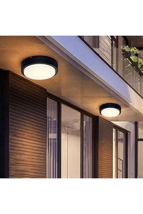 36 Watt Beyaz Işık Ledli İç ve Dış Mekan 3200 Lümen Plastik Tavan ve Duvar Armatürü, Led Tavan Aplik