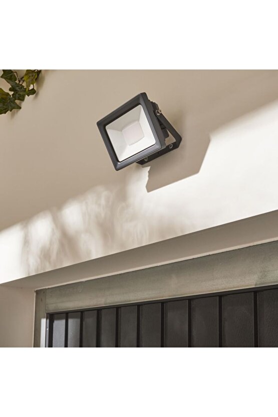 Elektrikle Çalışır, 50 Watt BEYAZ Işık İç ve Dış Mekan Slim Led Projektör, Yağmurdan Etkilenmez