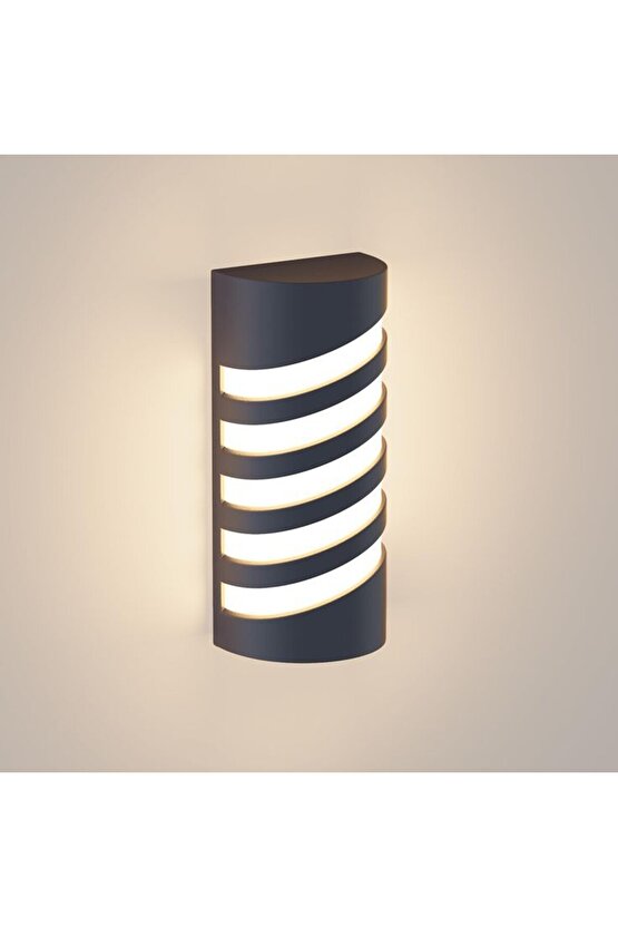 Radar Sensörlü, Elektrikle Çalışır, Karanlıkta Hareket Gördükçe Yanar 24 Watt Beyaz Işık Led Aplik