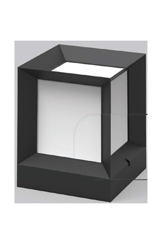 Kare Küp Bahçe Armatürü