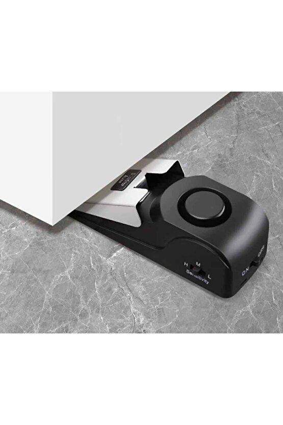 Kapı Altı Hırsız Alarmı Sirenli Takoz Kapı Stoperi 120db Kablosuz