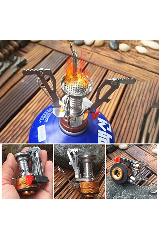 Katlanır Hafif Ve Taşınabilir Portatif Kamp Ocağı