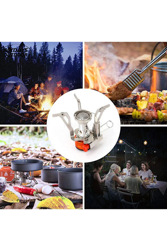 Katlanır Hafif Ve Taşınabilir Portatif Kamp Ocağı