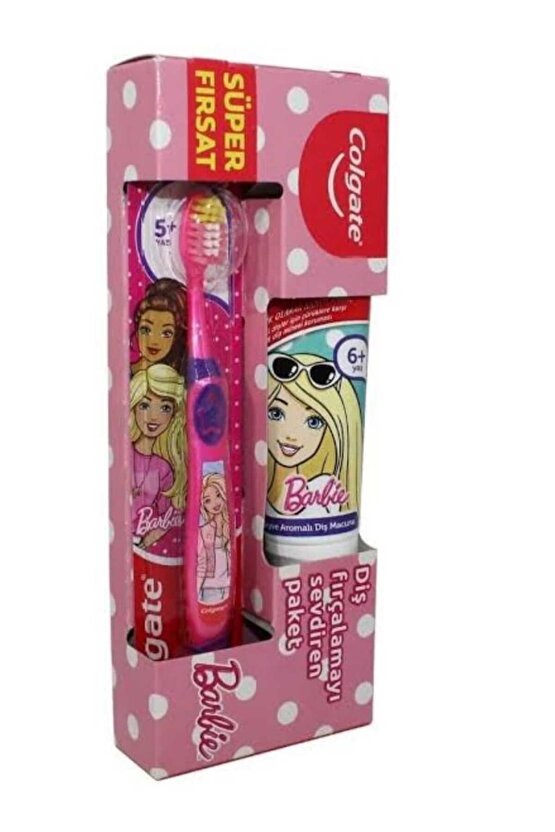DİŞ MACUNU BARBİE 75ML+ DİŞ FIRÇASI 5+ YAŞ
