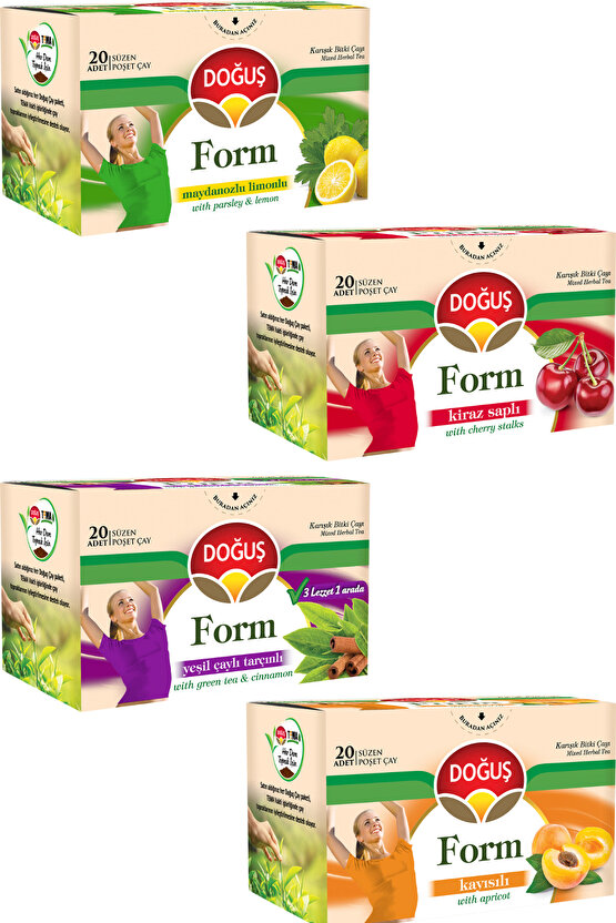 Form Karışık Bitki Çayı 20’li X 12 Adet