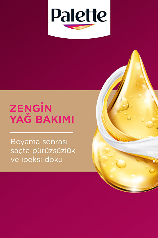 Deluxe 5-88 Şarap Kızılı Zengin Yağ Bakımı Kit Saç Boyası Bakım Maskesi