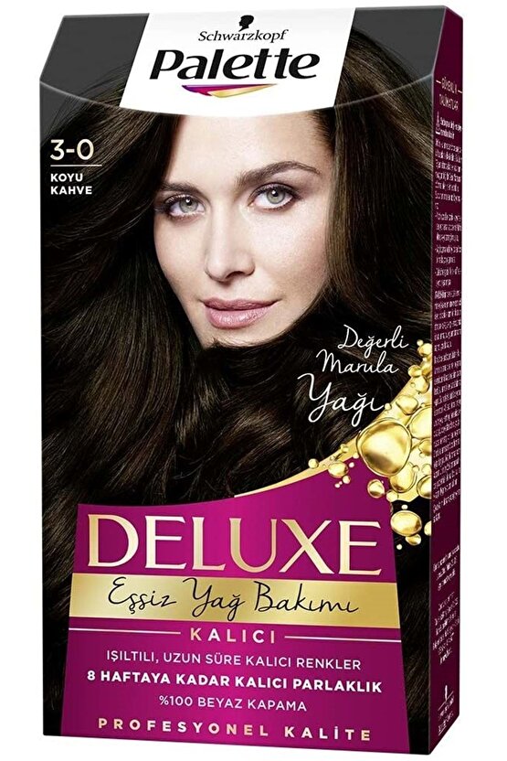 Saç Boyası 3-0 Koyu Kahve 6281031271674