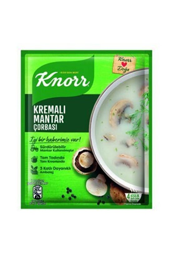 Kremalı Mantar Çorbası 63 G (12 Adet)