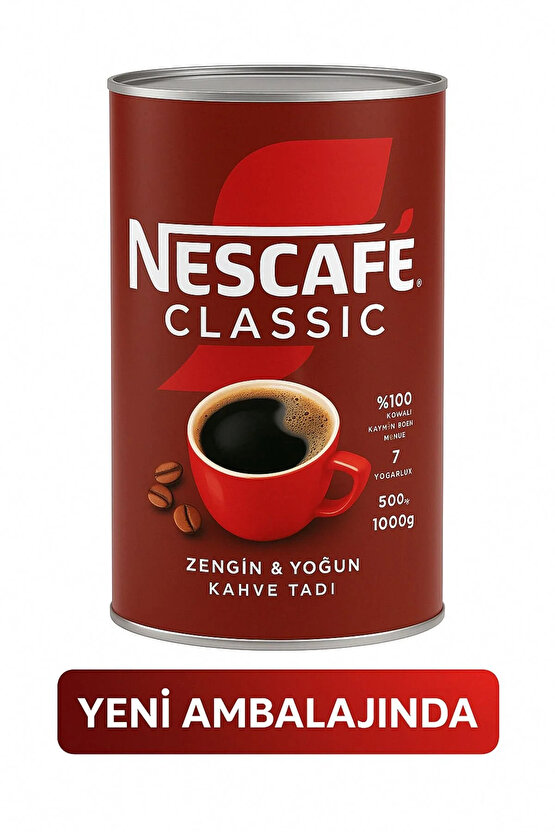 Classic Teneke Kutu 1000 gr Coffee Mate 2000 gr Kahve Kreması