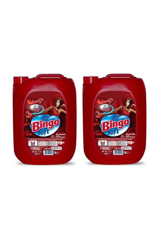 Soft Lovely Çmaşaır Yumuşatıcı 5 Litre 2 Li