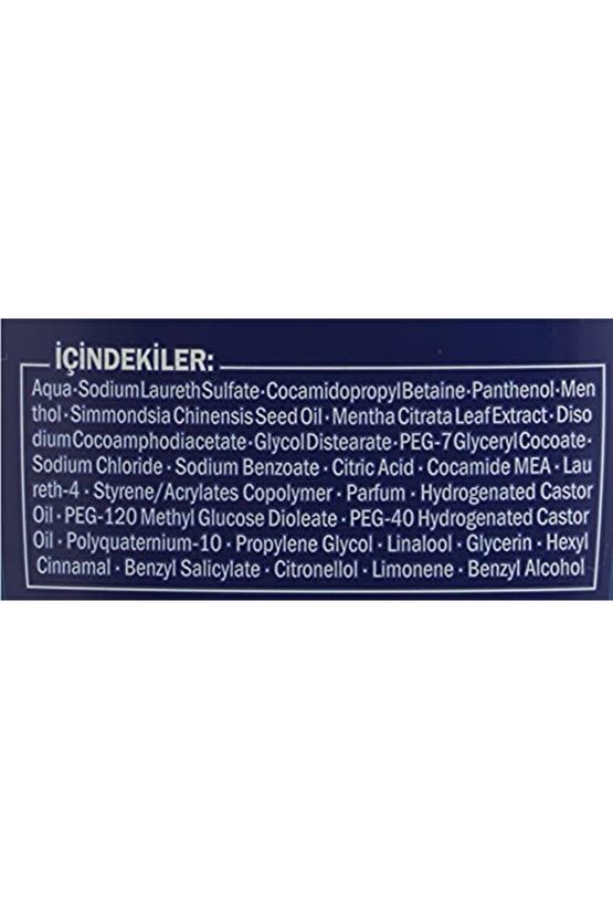 Marka: Erkekler Için Mentollü Şampuan, 550 Ml Kategori: Şampuan