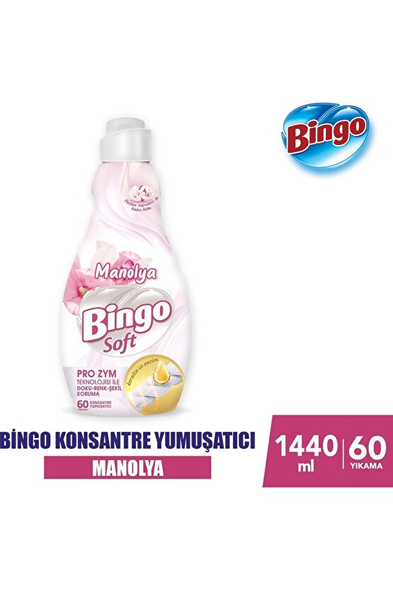 Soft Konsantre Yumuşacı 1440 ml Manolya