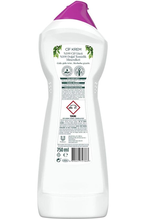 Krem 750 ml Frezya & Müge Çiçeği