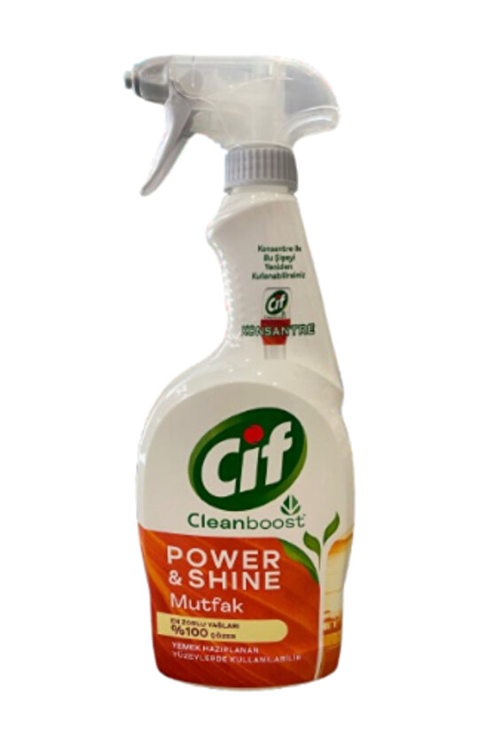 Power & Shine Sprey Temizleyici Mutfak Yağ Çözücü 750 ml