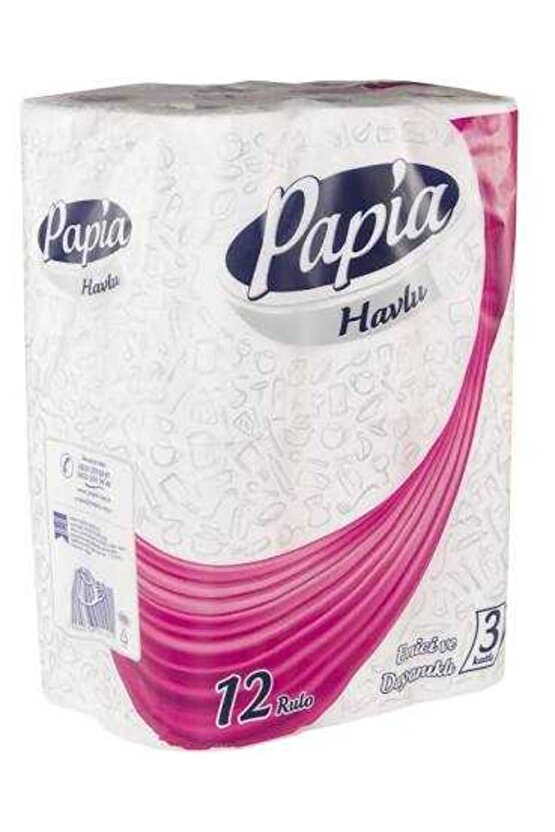 Kağıt Havlu 12 Rulo *2