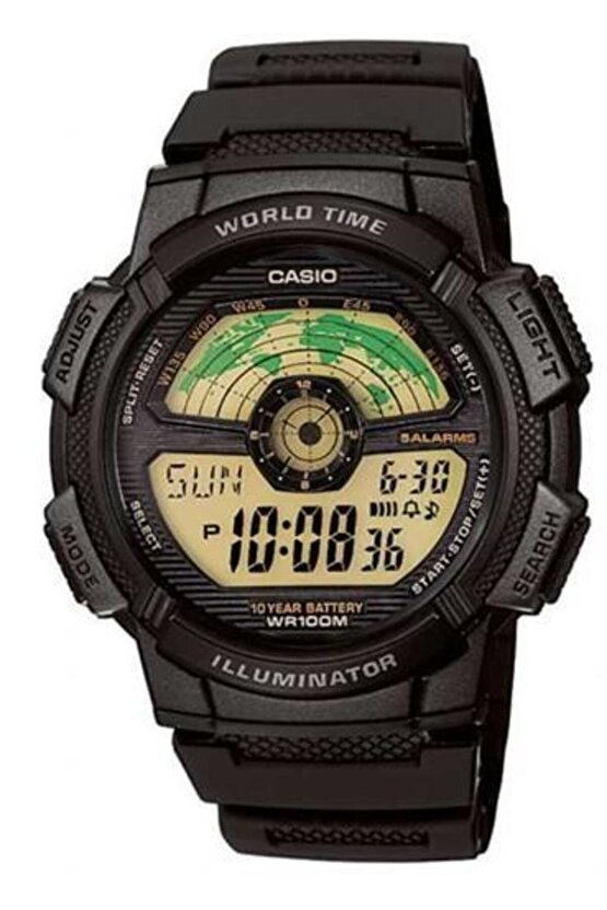 Ae-1100w-1bvdf Dijital Erkek Kol Saati