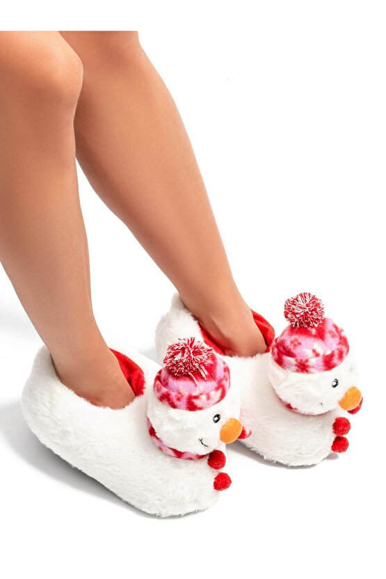 Cc0625 Tw Kardan Beyaz Kadın Panduf