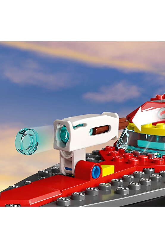 ® City İtfaiye Kurtarma Teknesi 60373 - 5+ Çocuklar için Oyuncak Yapım Seti (144P)