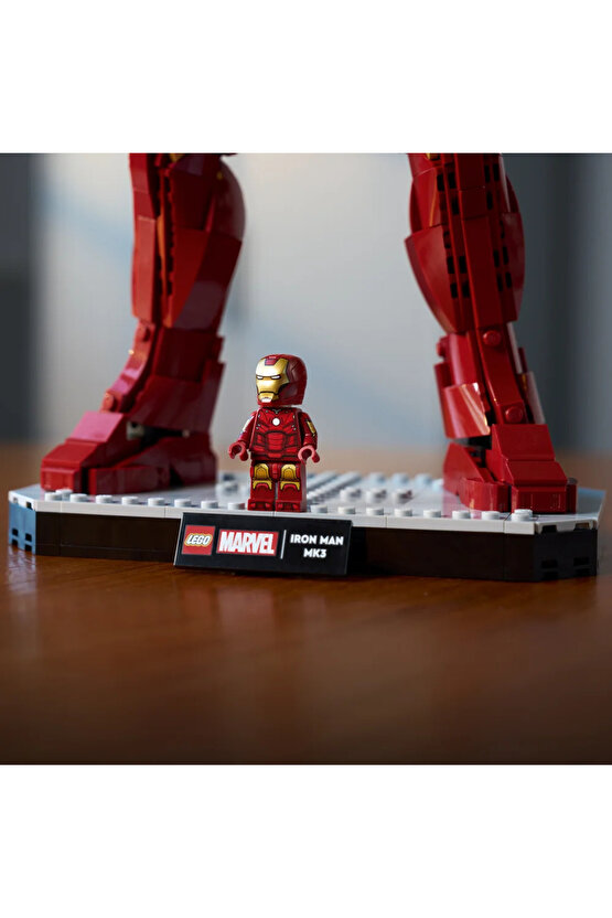 ® ǀ Marvel Iron Man Mark 3 Koleksiyoncu Versiyonu 76344 - 18+ Model Yapım Seti (1297 Parça)