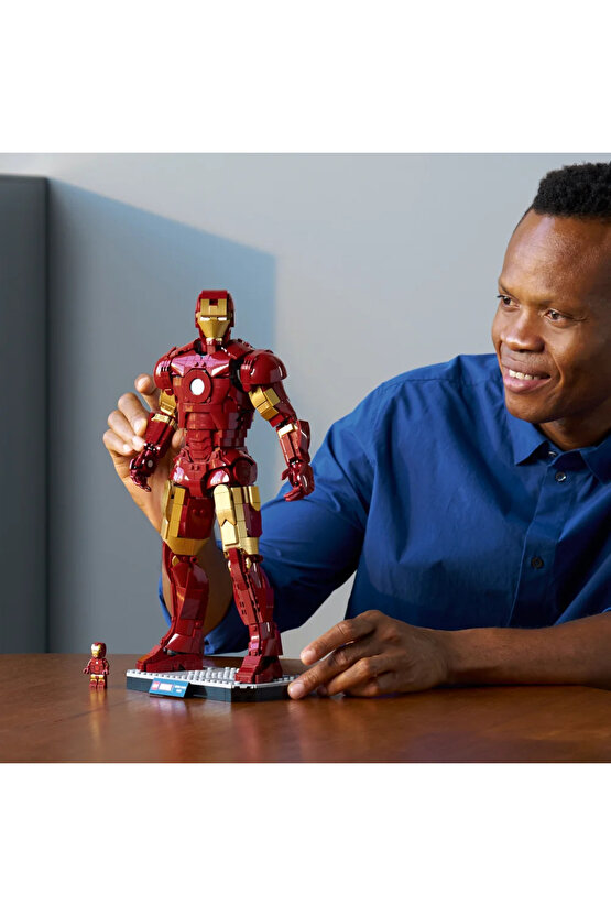 ® ǀ Marvel Iron Man Mark 3 Koleksiyoncu Versiyonu 76344 - 18+ Model Yapım Seti (1297 Parça)