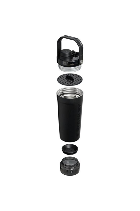 The Activate Shaker 0.6L  20oz Black 2.0 Termos