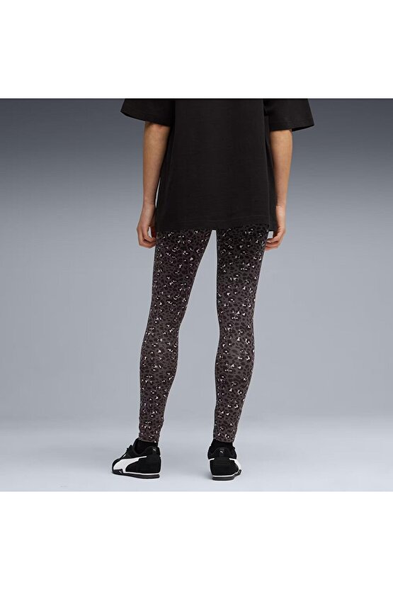 Essentials Animal Print Kadın Tayt