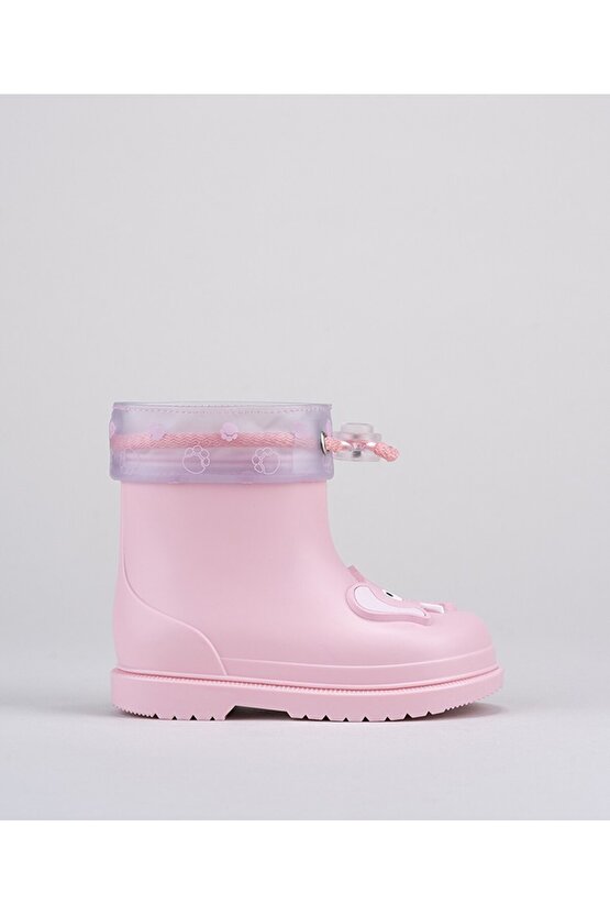 CC332 Bimbi Elefante Borreguito Kürklü Yağmur Çizmesi Pembe